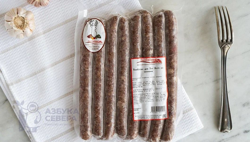 Купаты для Хот-Дога из оленины