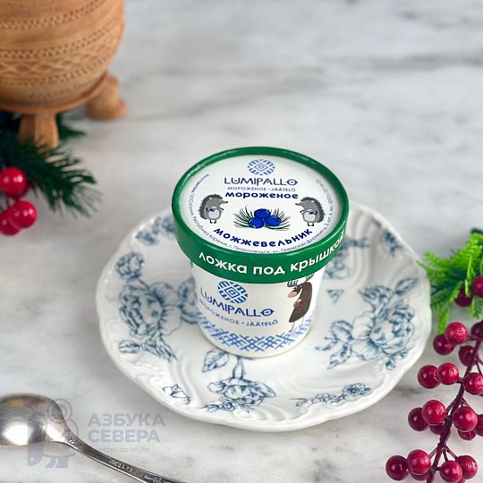 Мороженое с можжевельником