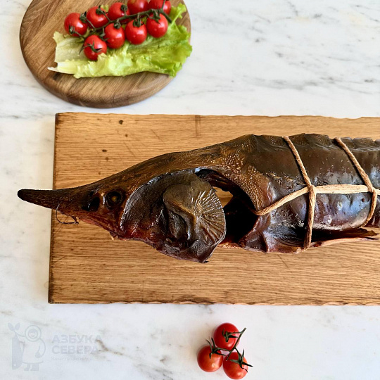 Осетр Ленский горячего копчения