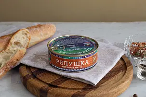 Ряпушка копченая в масле