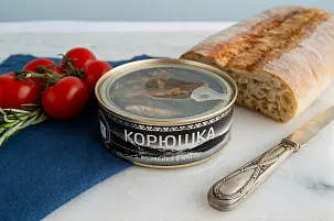 Корюшка копченая в масле