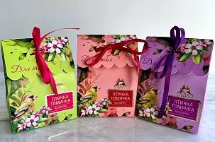 Конфеты сбивные ассорти "Птичка Томичка" (маленькая упаковка)