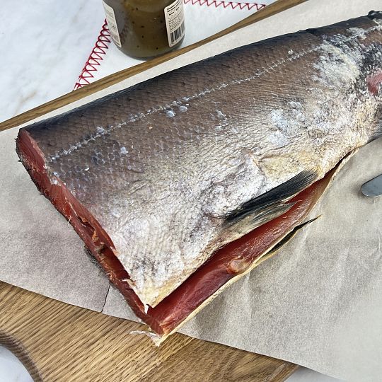 Чавыча холодного копчения