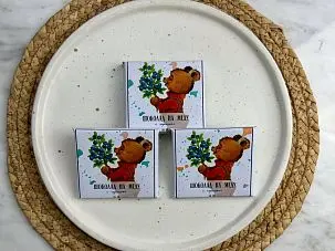 Живой шоколад с черникой