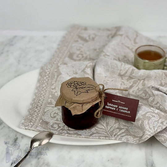 Таежная калина пареная с сахаром