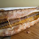 Осетр  холодного копчения