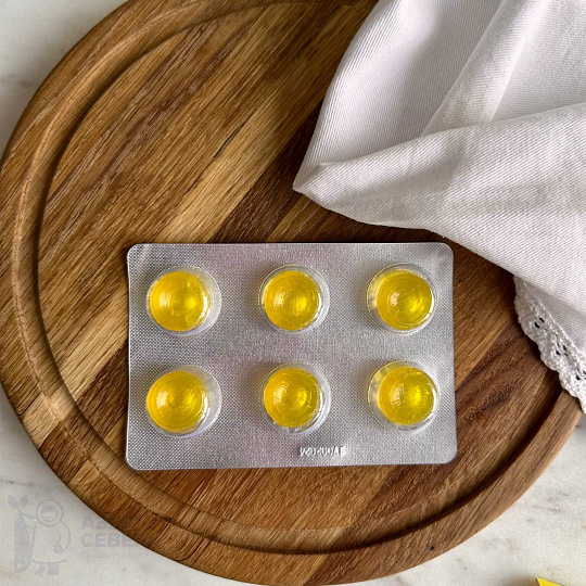 Леденцы "Смолка Байкальская" лимон и имбирь