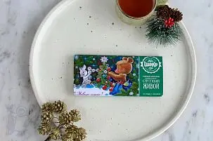 Шоколад живой с малиной