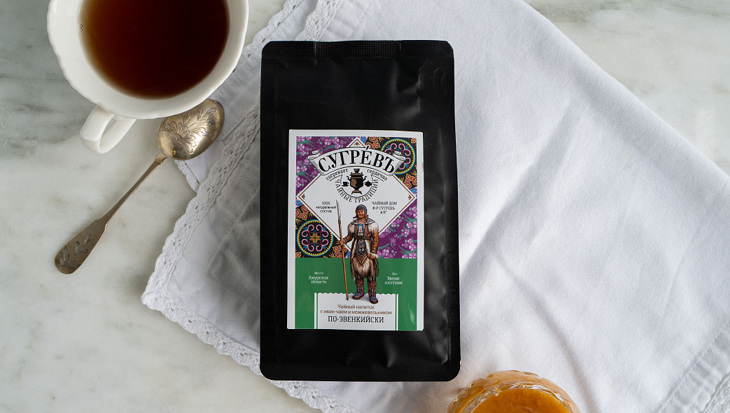 Чайный напиток "По-Эвенкийски" с можжевельником и иван-чаем