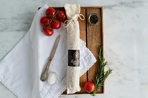 Колбаса сырокопченая "Тиманская" в сувенирном мешке