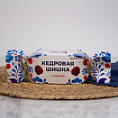 Шишка шоколадная с кедровым орехом и клюквой