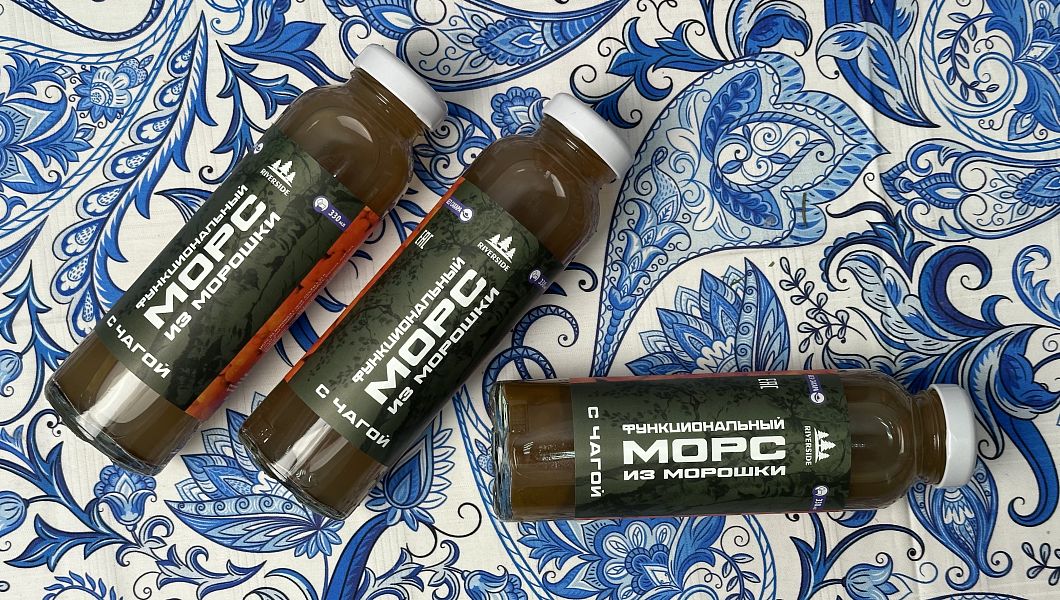 Морс из морошки с чагой