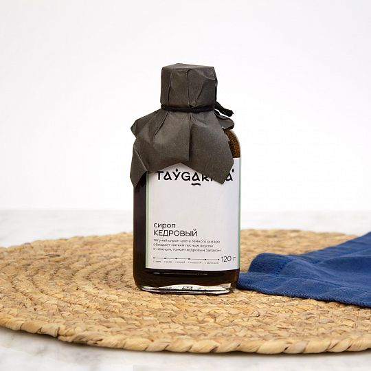 Кедровый сироп фляжка