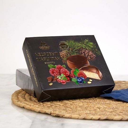 Кедровый марципан ассорти (маленькая коробка)