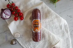 Колбаса из оленины Заполярная сырокопченая