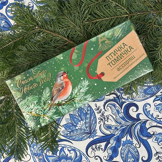 Конфеты сбивные ассорти "Птичка Томичка" (большая упаковка)