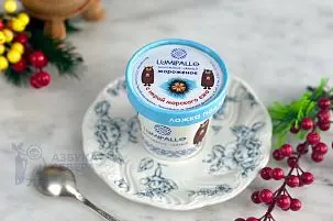 Мороженое с икрой морского ежа