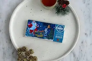 Шоколад живой с брусникой