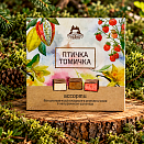Конфеты сбивные ассорти "Птичка Томичка" (ваниль, шоколад, земляника)