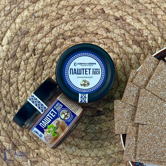 Паштет из мяса лося классический 