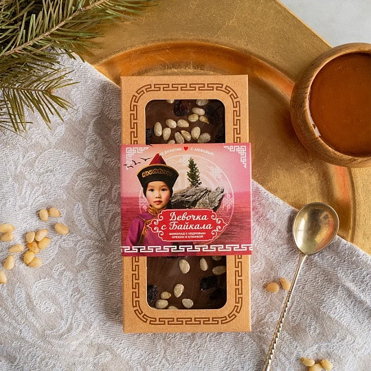 Шоколад "Девочка с Байкала"