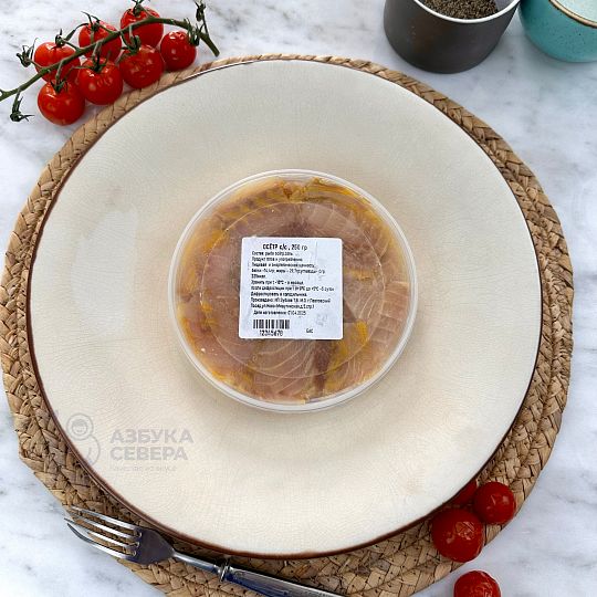 Осетр филе слабосоленое  