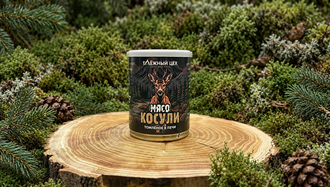 Мясо Косули томленое в печи 