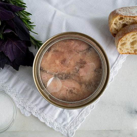 Омуль натуральный в желе