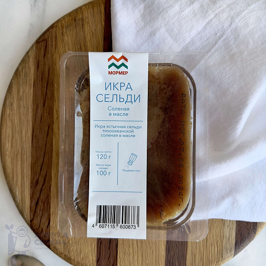 Икра сельди в масле 