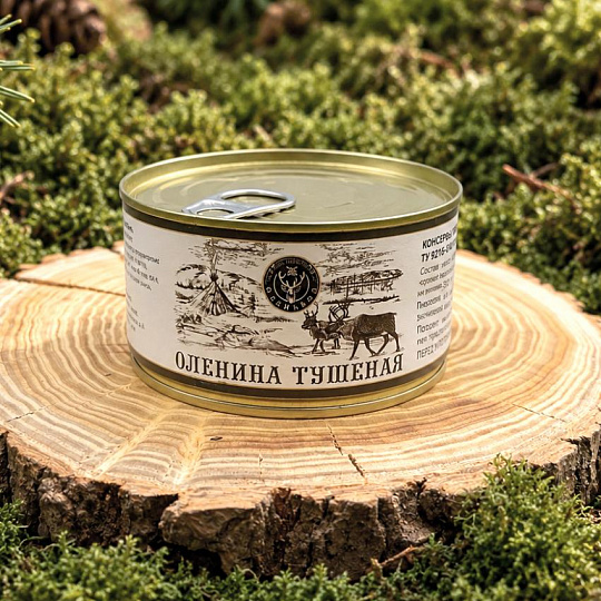 Оленина тушеная