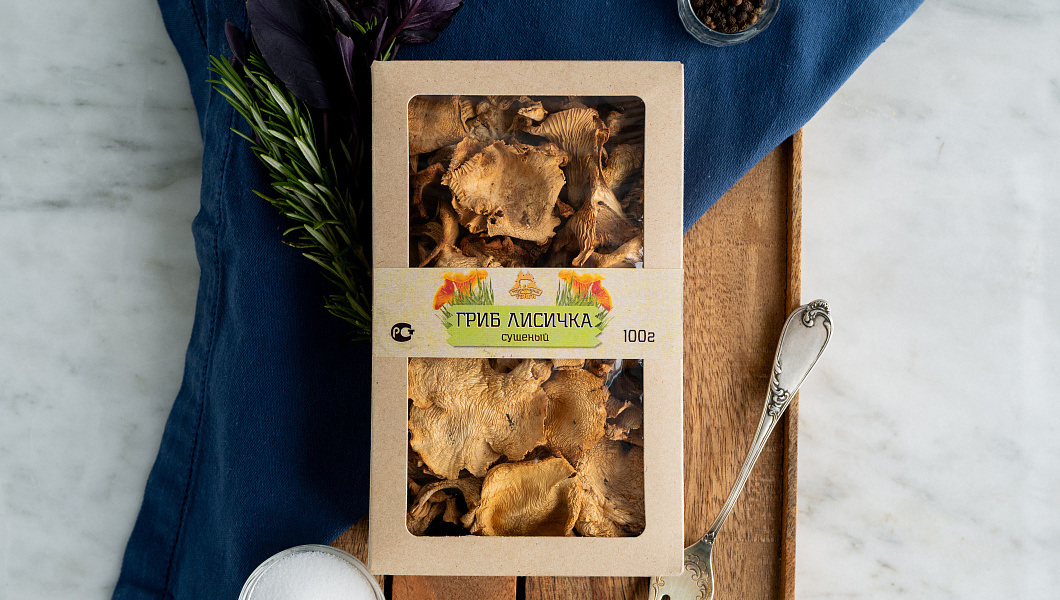 Лисички сушеные