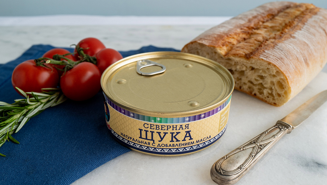 Щука натуральная с добавлением масла