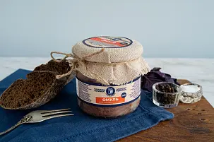 Омуль филе слабой соли (средняя банка)