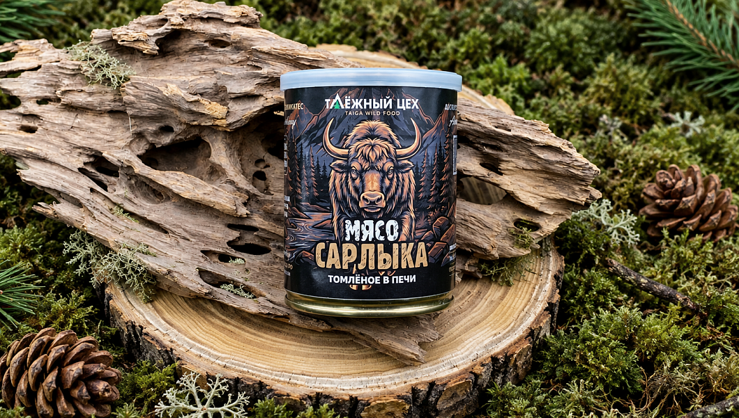 Мясо сарлыка томленое в печи 