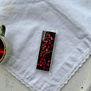 Шоколад горький с малиной