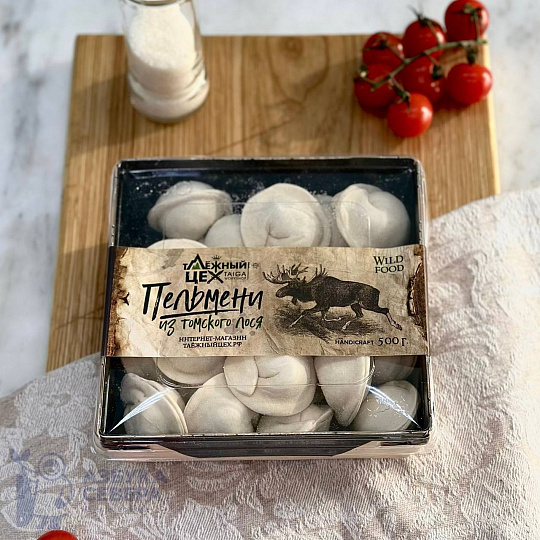 Пельмени из Томского лося