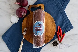 Колбаса из оленины Северная сырокопченая