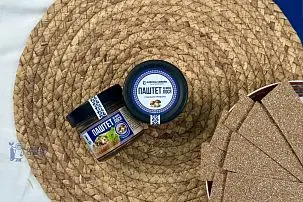 Паштет из мяса лося с белыми грибами