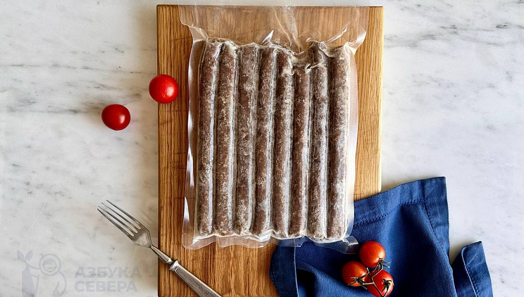 Купаты (колбаски) из мяса  лося