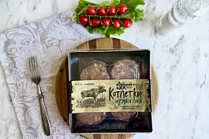 Котлеты из мяса лося