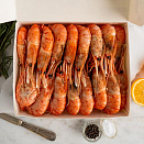 Креветки гребенчатые Ботан варено-мороженые