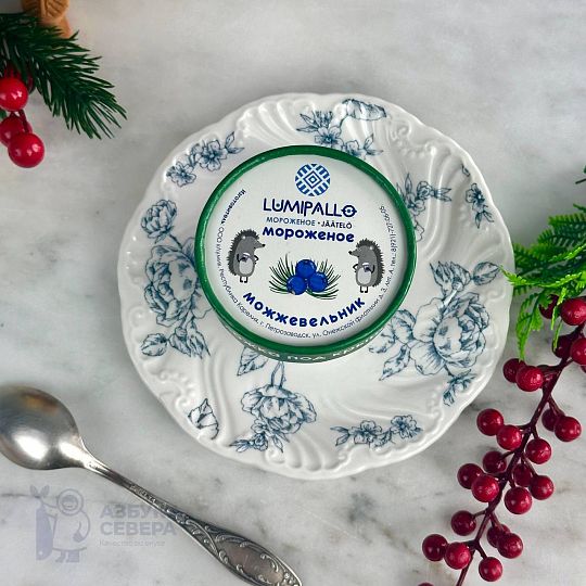 Мороженое с можжевельником