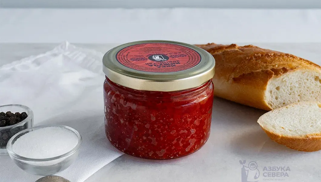 Икра кижуча, путина 2025 (маленькая банка)