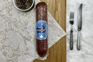 Колбаса из оленины Северная сырокопченая