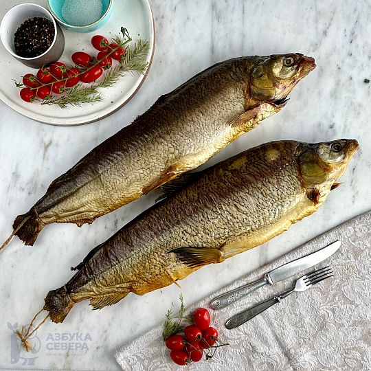 Муксун крупный холодного копчения