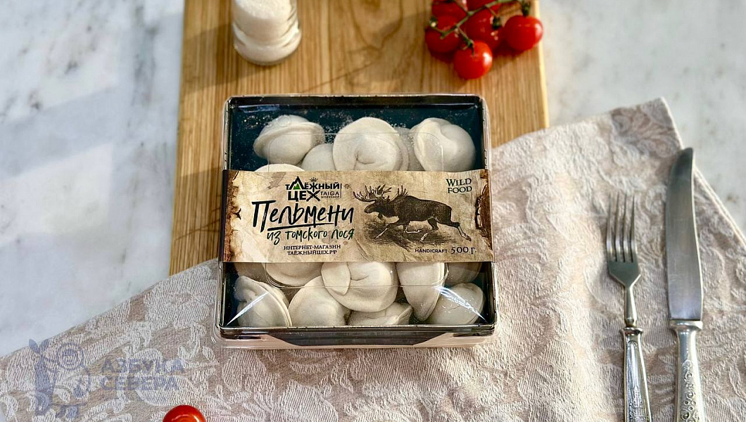 Пельмени из Томского лося