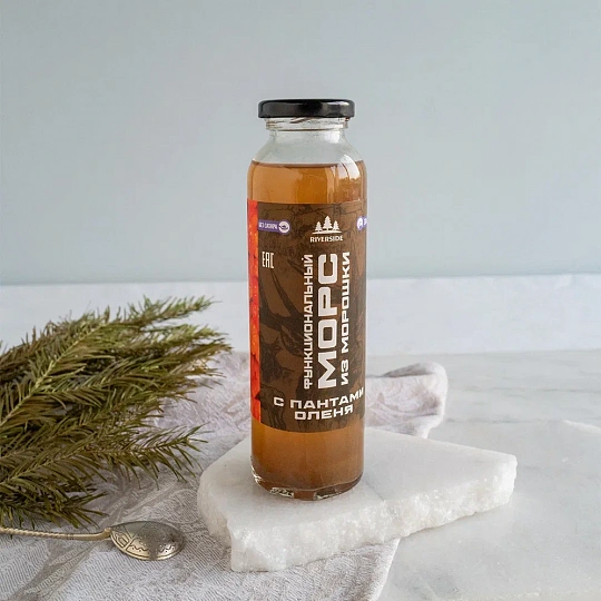 Морс из морошки с пантами северного оленя