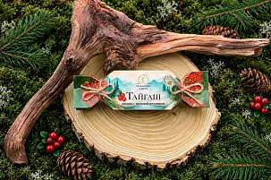 Шишка шоколадная "Тайгаш" с вяленой брусникой