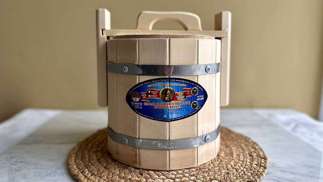 Сельдь Сосьвинская пряного посола бочонок 3 литра