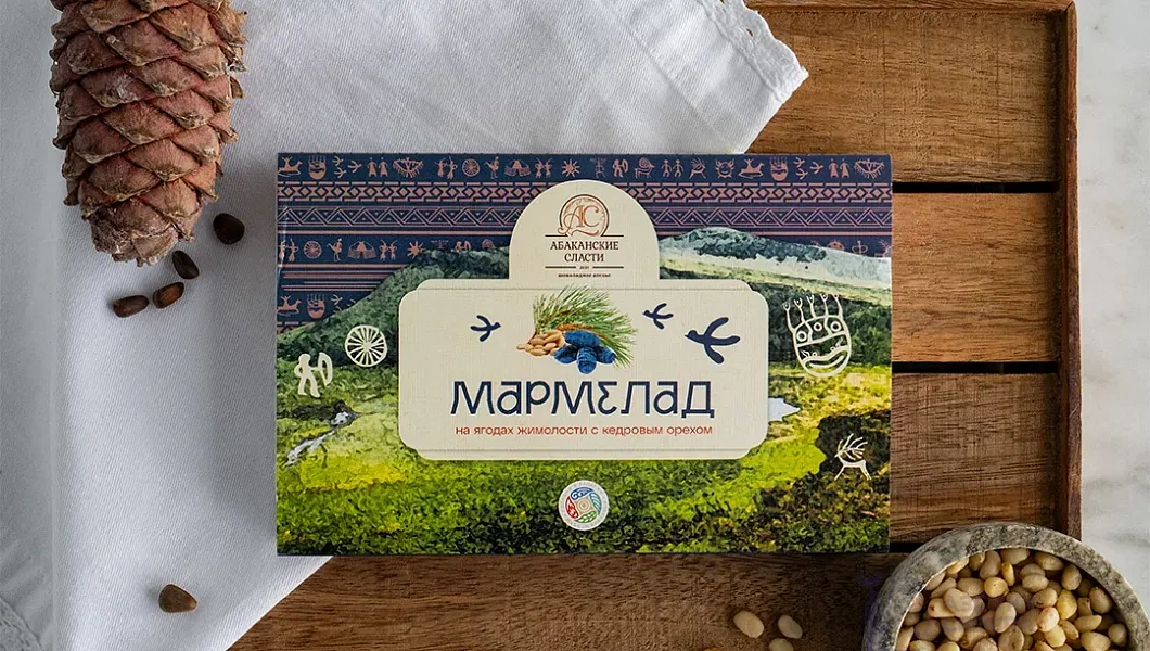 Мармелад жимолость и кедровый орех